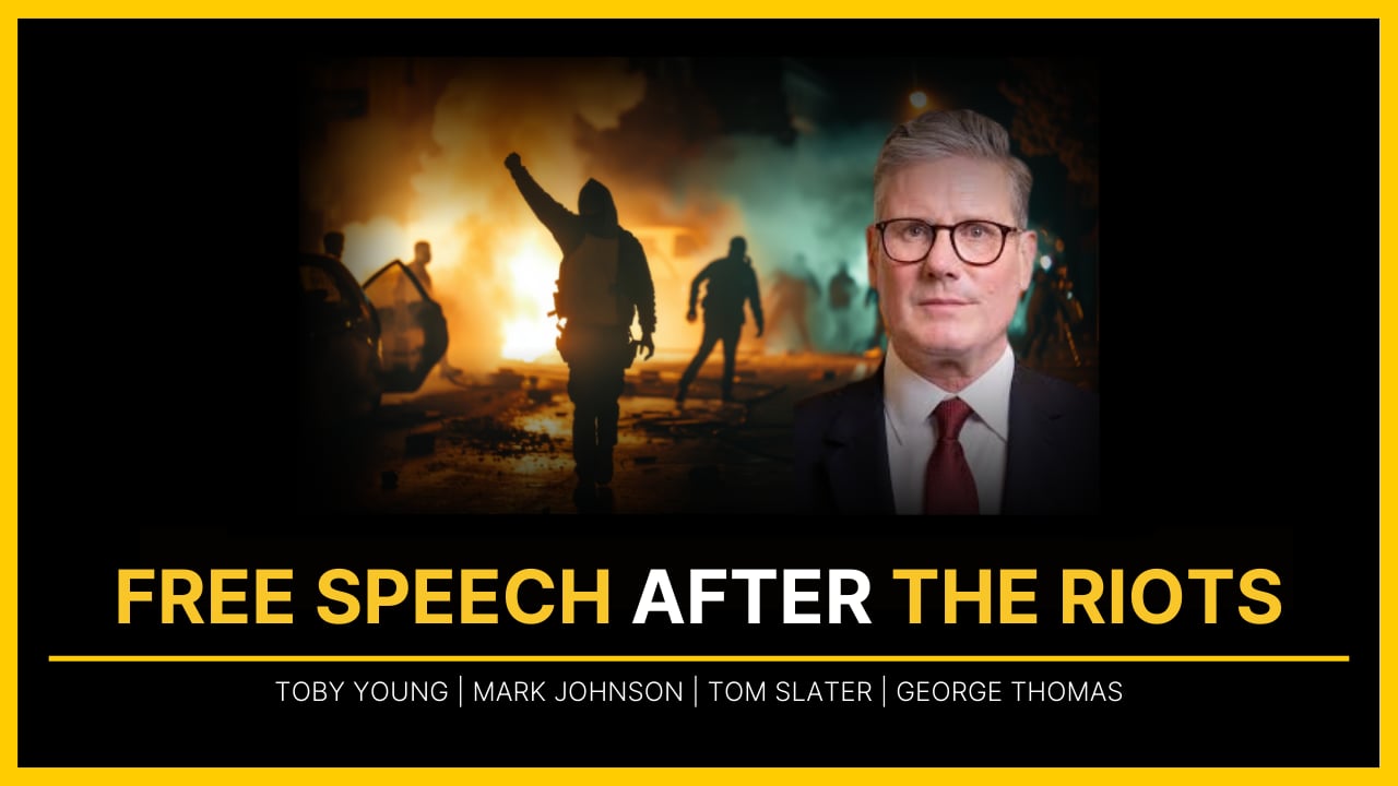 Free Speech After the Riots