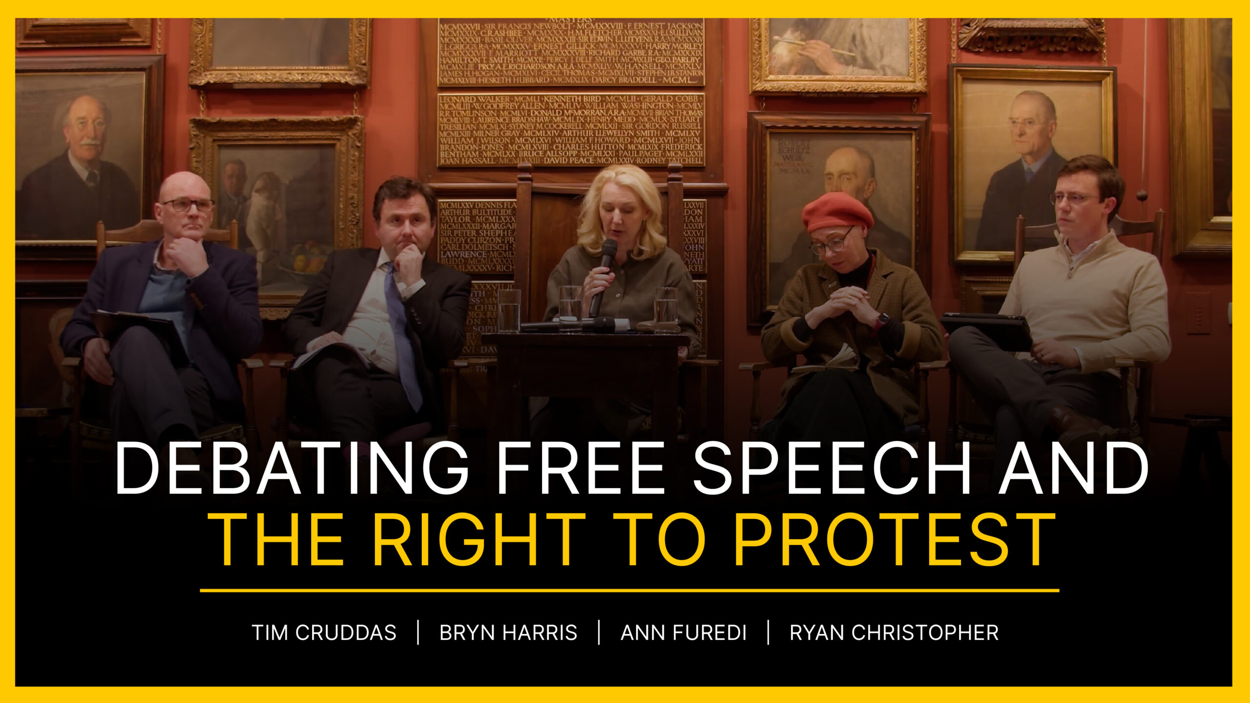 Free Speech and the Right to Protest