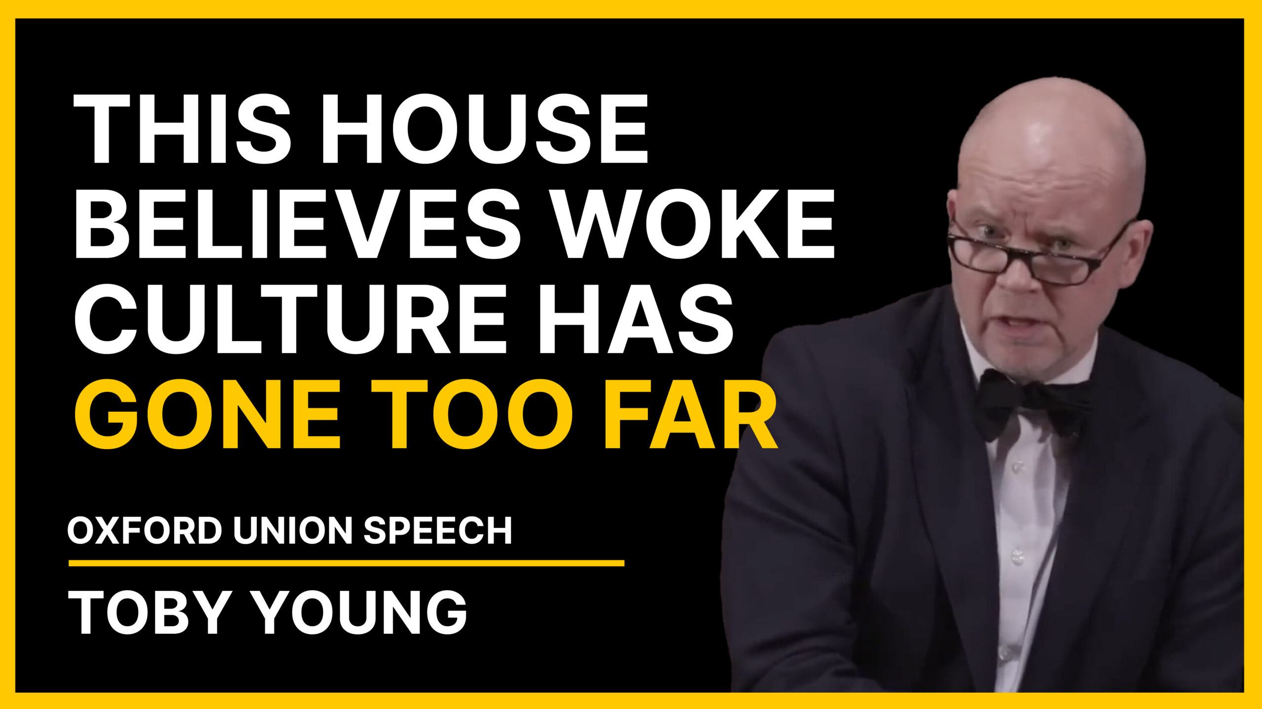 Toby Young’s Oxford Union Speech